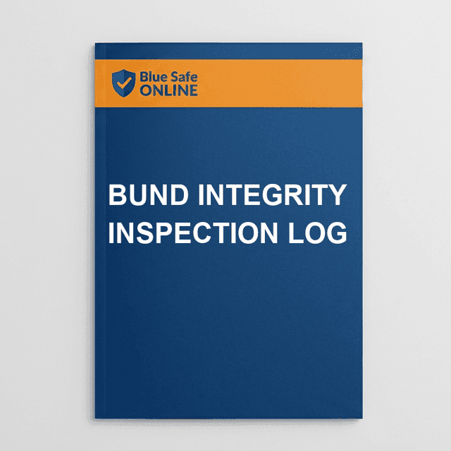 Bund Integrity Inspection Log