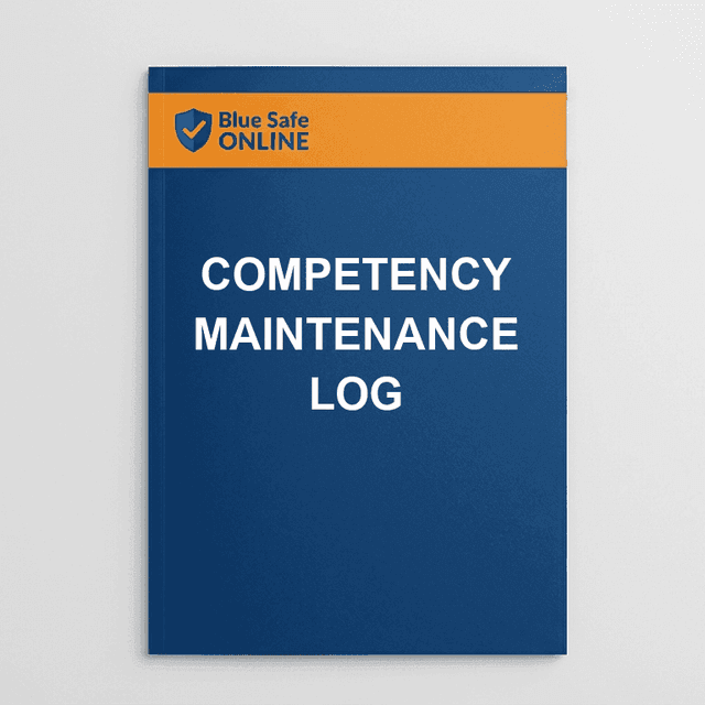 Competency Maintenance Log