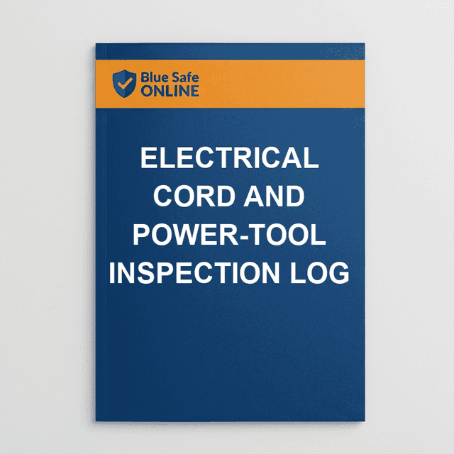 Electrical Cord and Power-Tool Inspection Log