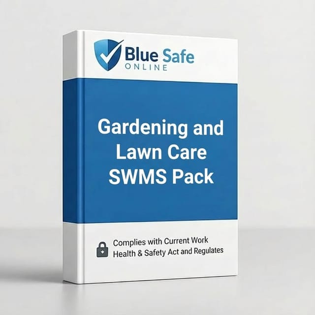Gardening and Lawn Care SWMS Pack