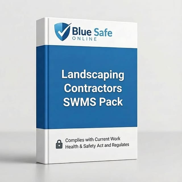 Landscaping Contractors SWMS Pack