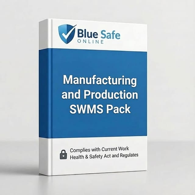 Manufacturing and Production SWMS Pack