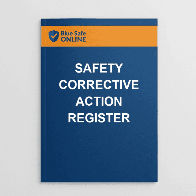 Safety Corrective Action Register