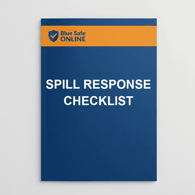 Spill Response Checklist