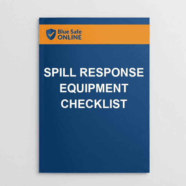 Spill Response Equipment Checklist