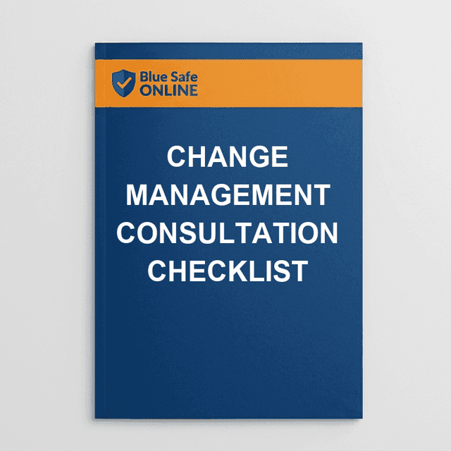 Change Management Consultation Checklist
