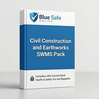 Civil Construction and Earthworks SWMS Pack