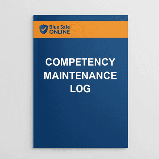Competency Maintenance Log