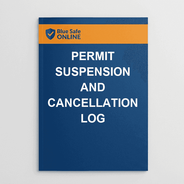 Permit Suspension and Cancellation Log