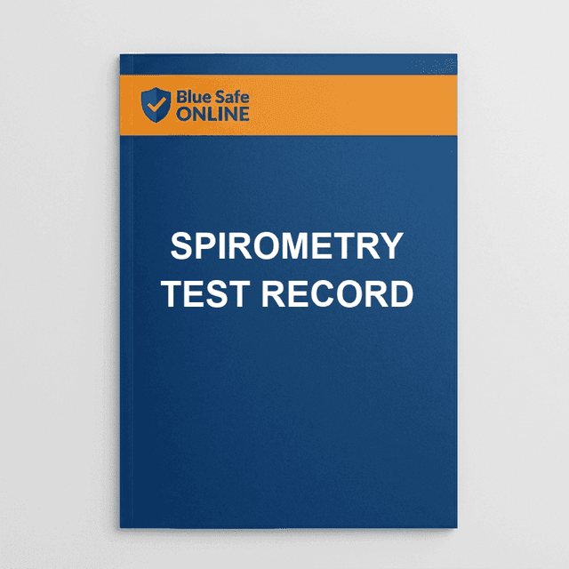 Spirometry Test Record