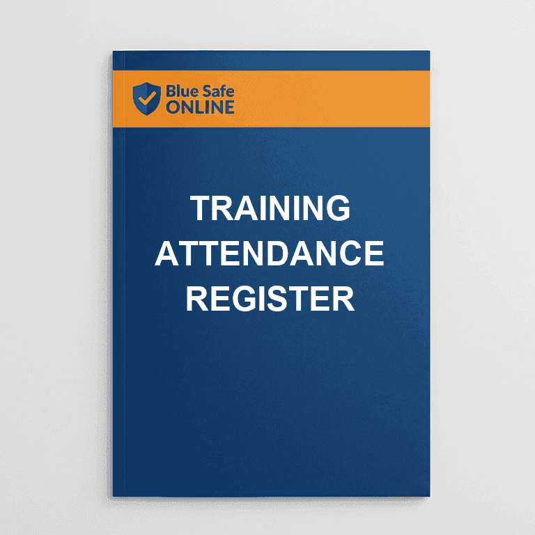 Training Register Cafe Training Attendance Register | BlueSafe Online